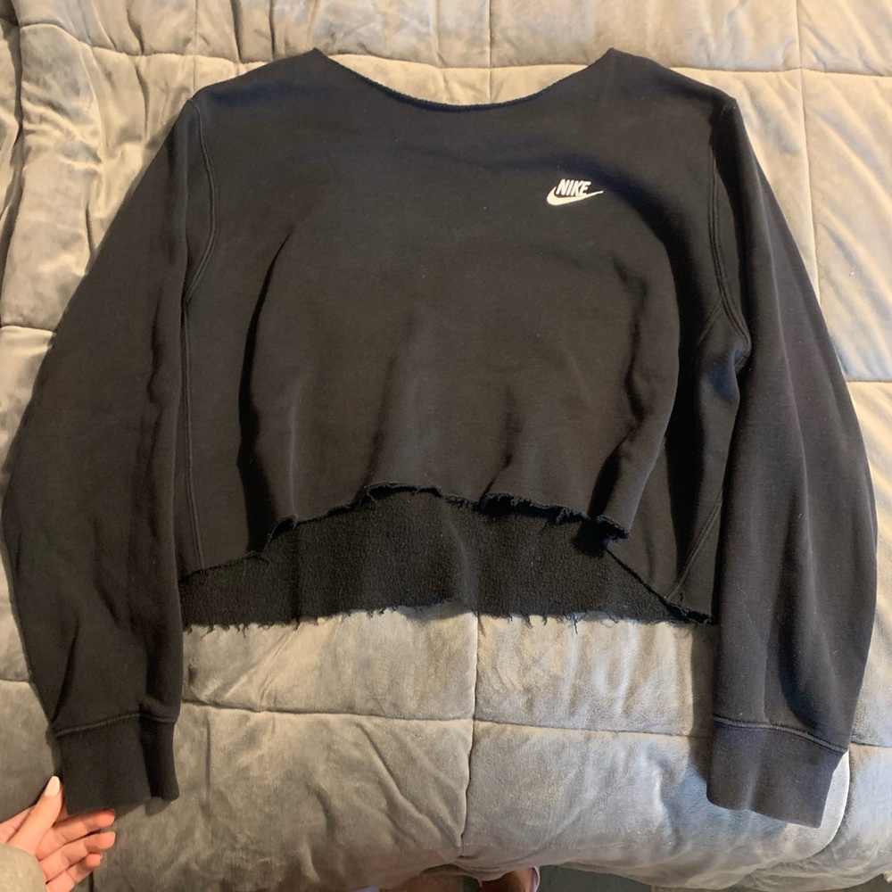 Nike cropped sweatshirt